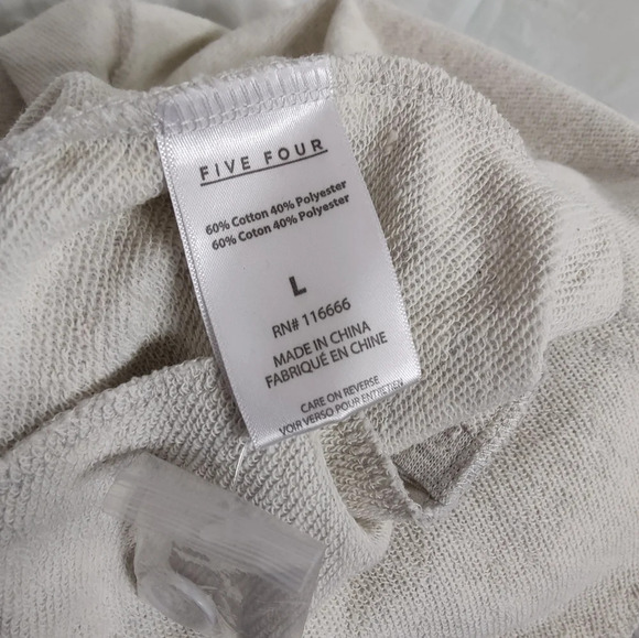 Five Four Los Angeles Button Up Sweatshirt NWOT 👍 - Picture 8 of 10